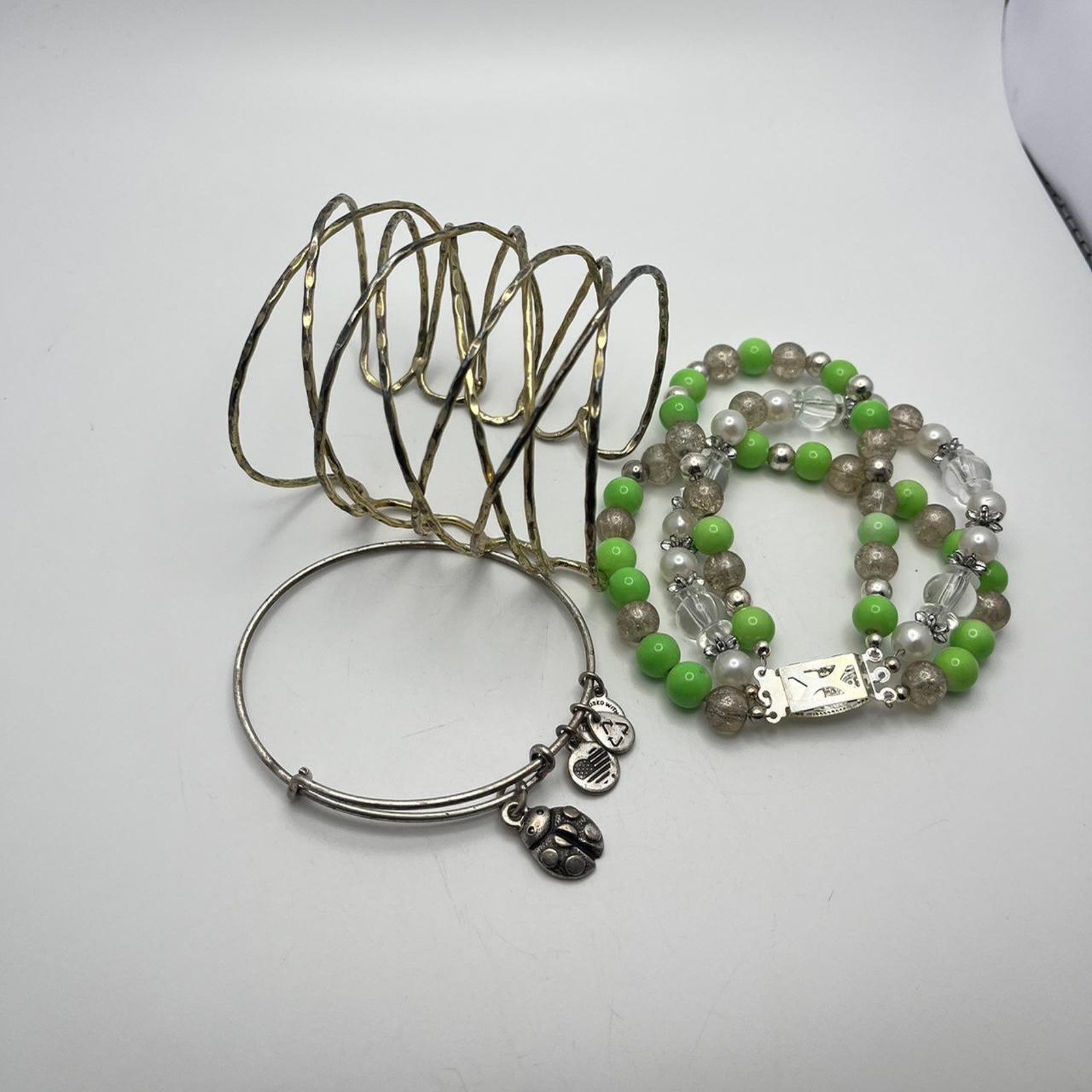 Gold Green Bracelet Bundle